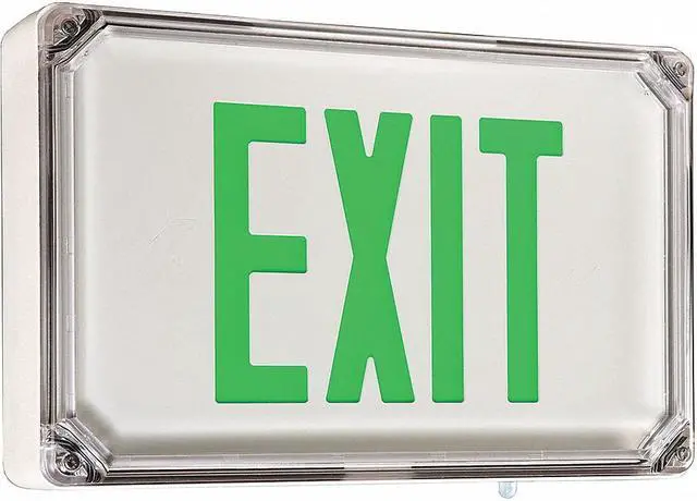 Alt view image 2 of 2 - HUBBELL LIGHTING - DUAL-LITE SEWLSGW HUBBELL LIGHTING DUALLITE Cast Aluminum