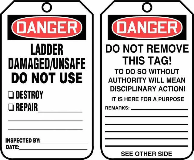 Main image of ACCUFORM MDT182CTP Danger Tag,5-3/4 x 3-1/4,PK25