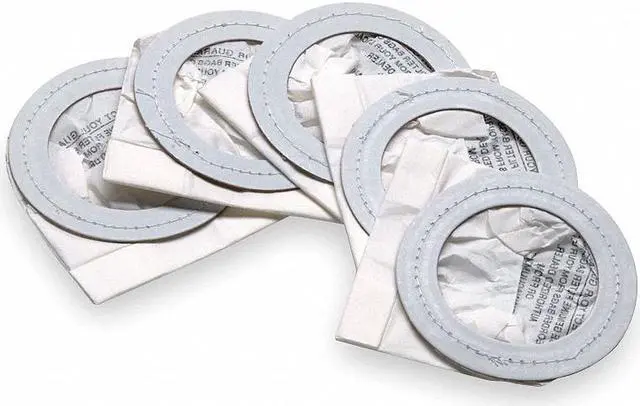 Main image of Metrovac 4"W x 4" 2-Ply Bag, 5PK  Paper  DVP-26RP