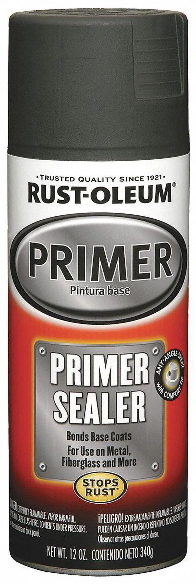 Alt view image 2 of 2 - RUST-OLEUM 249321 Automotive Primer Sealer,Gray,12 oz.