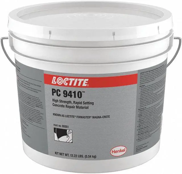 Main image of LOCTITE 235572 Two-Part Concrete Repair Compound, Pail, Gray, PC 9410