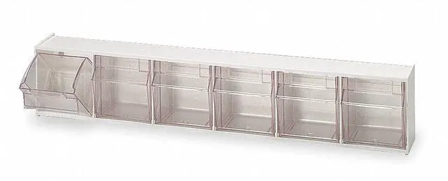 Alt view image 3 of 4 - QUANTUM STORAGE SYSTEMS QTB306IV Bins, 6 Tip Out, Ivory