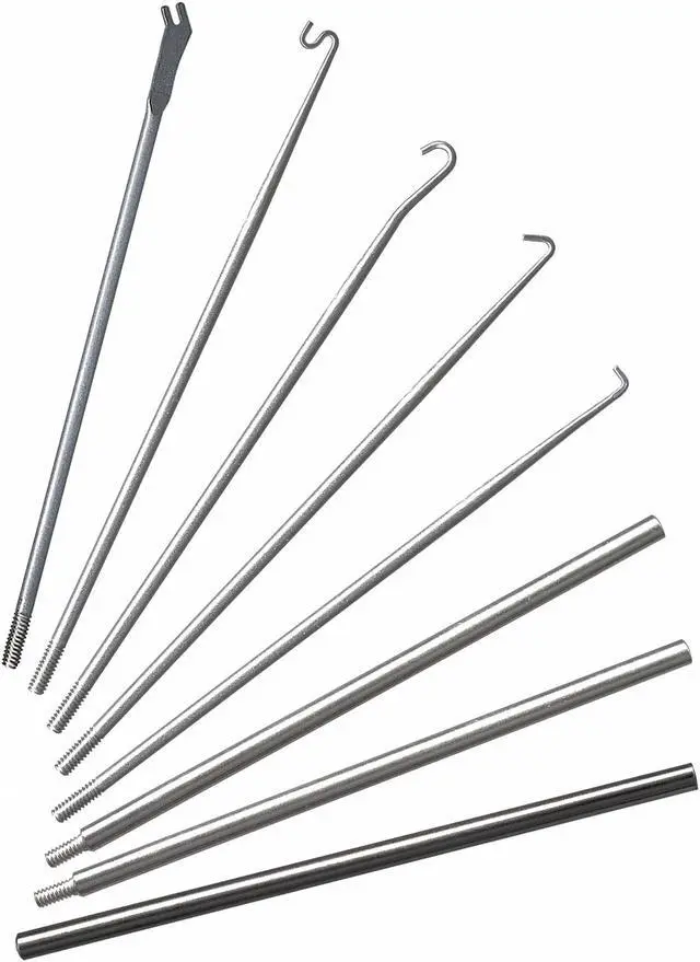 Main image of MOODY TOOL 55-1857 Threaded Spring Tool Kit,Light,8Pc