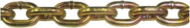 Main image of Peerless Chain Gold Chromate  Carbon Steel  5041220