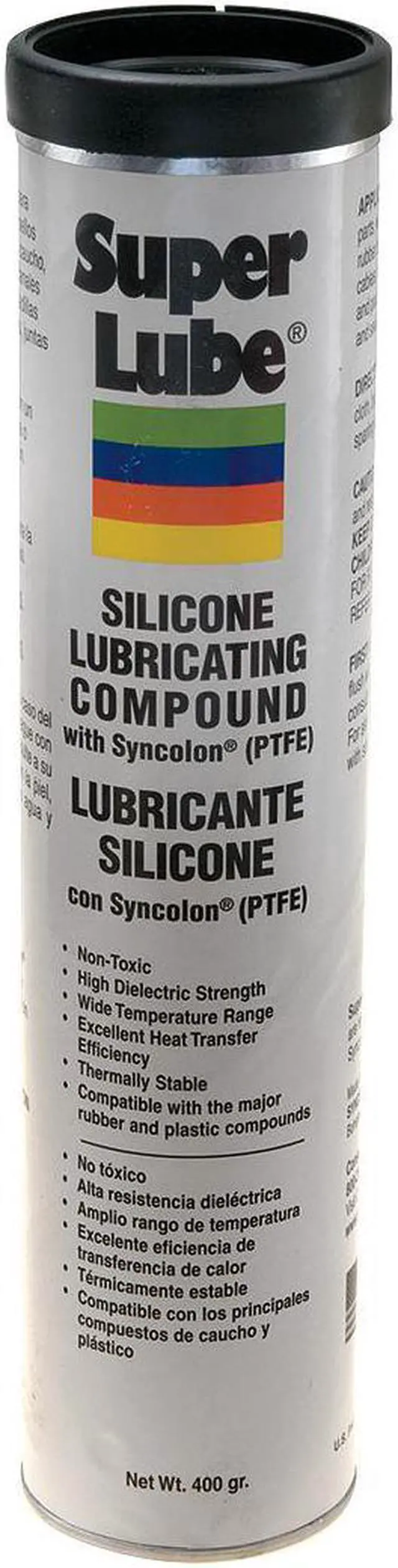 Main image of Silicone Lubricating Grease, 400g, Super LubeÂ® SUPER LUBE 92150