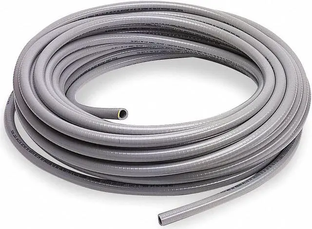 Main image of HUBBELL WIRING DEVICE-KELLEMS G1050 Liquid-Tight Conduit,1/2 In x 100ft,Gray