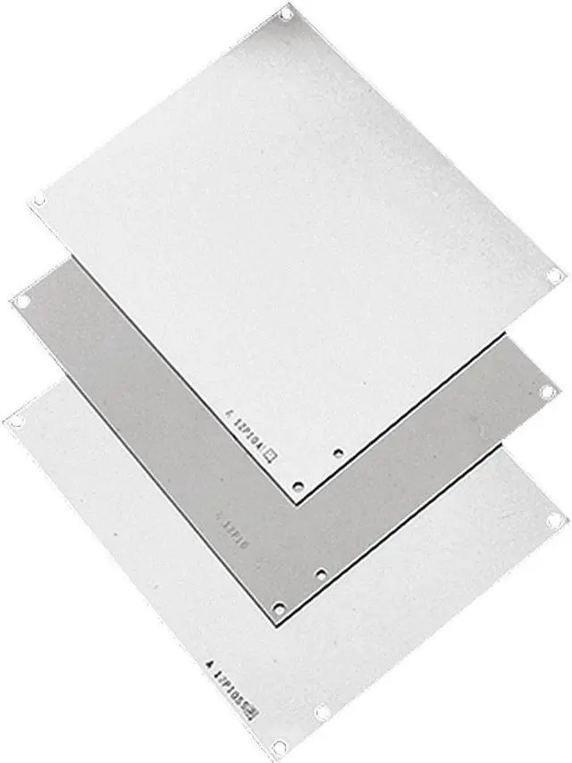 Main image of NVENT HOFFMAN A18P16 Interior Panel, 12 Gangs, Steel