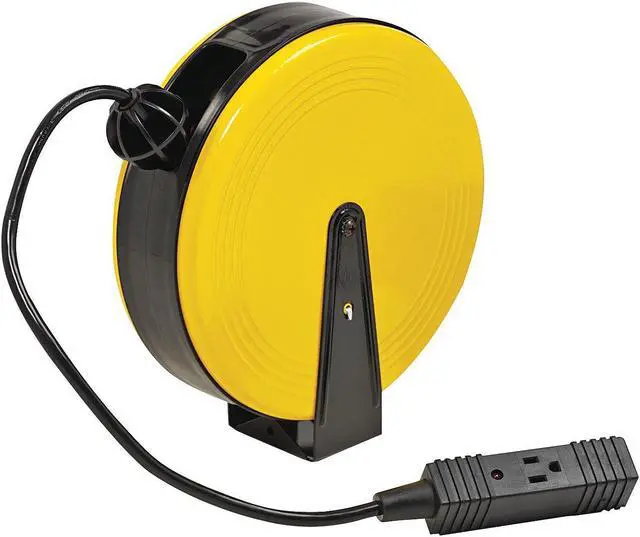 Main image of BAYCO SL800 Retractable Cord Reel with Triple Tap