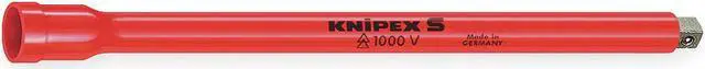 Main image of Knipex 98-45-250 Insulated 250 mm Extension Bar 1/2" Square drive