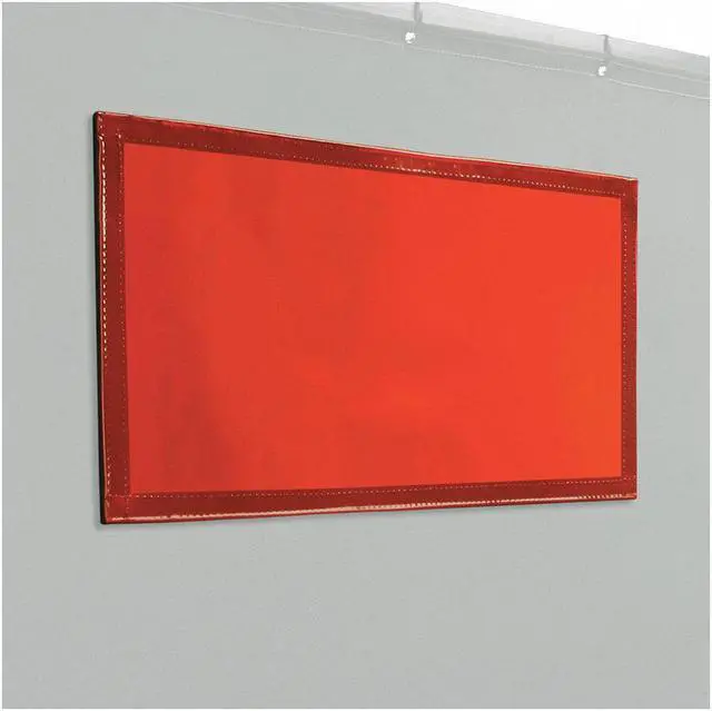 Alt view image 3 of 3 - STEINER 338WV-1X2 Welding Curtain Window, Transparent Vinyl, 2 ft L., 2 ft. W.,