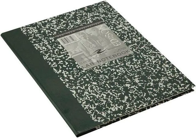 Alt view image 3 of 12 - ROARING SPRING 77108 Lab Notebook,8 in. x 10 in.,Green