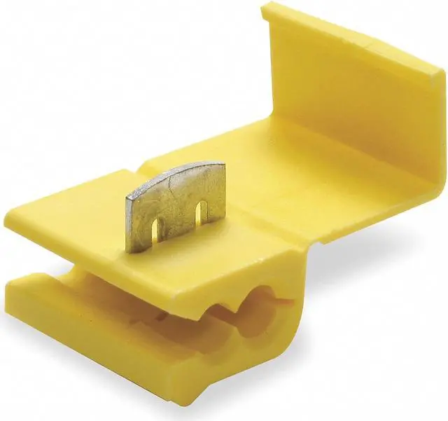 Alt view image 2 of 7 - Connector, Yellow, 2Port, 12/12-10Str, PK100