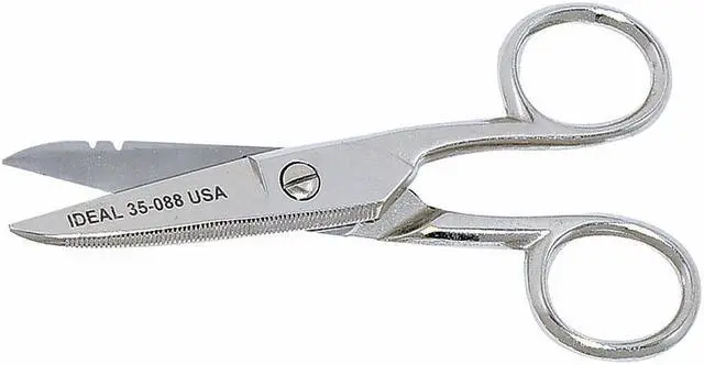 Alt view image 5 of 5 - IDEAL 35-088 5-1/2" Electricians Scissors 185 lb.