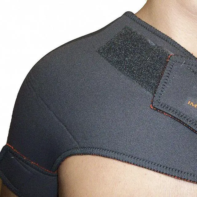 Alt view image 2 of 3 - IMPACTO TS23050 Shoulder Support, Black, XL