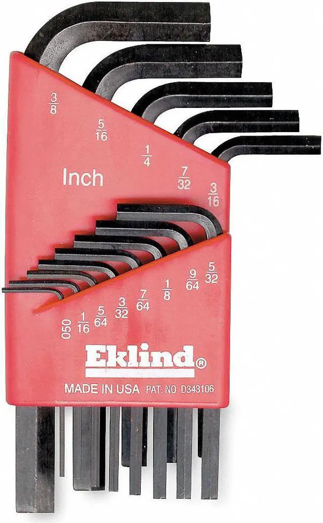 Main image of EKLIND 11113 13 Piece SAE L-Shape Hex Key Set, 11113