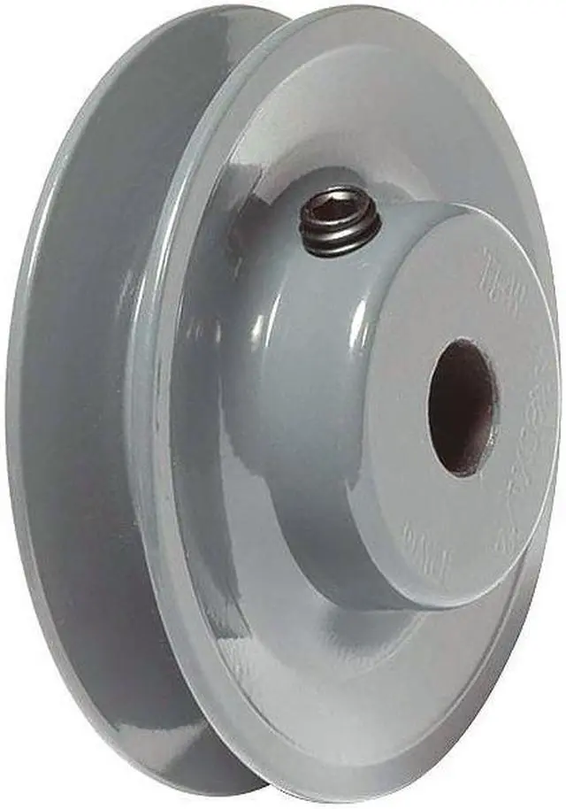 Alt view image 2 of 2 - ZORO SELECT AK2212 1/2 in Fixed Bore 1 Groove V-Belt Pulley 2.25 in OD