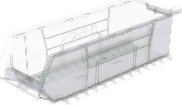 Main image of AKRO-MILS 30284SCLAR Clear Super Size Bin, 23-7/8"L x 8-1/4"W x 7"H