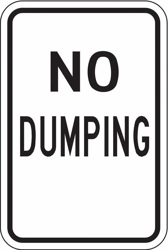 Main image of LYLE DL-032-12HA Traffic Sign, 18 in H, 12 in W, Aluminum, Vertical Rectangle,