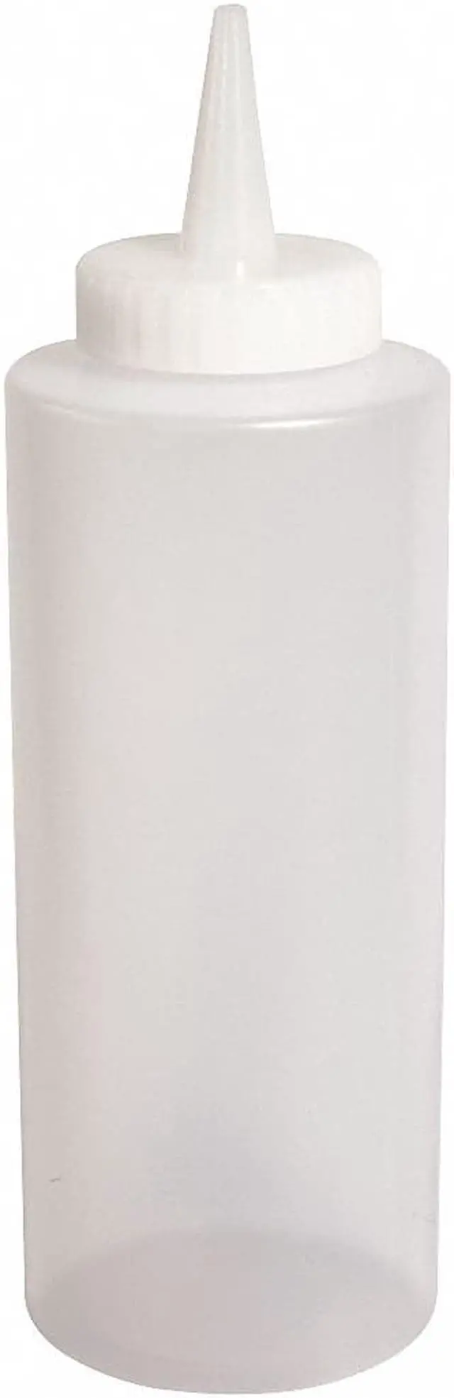 Main image of CRESTWARE SB12C Squeeze Bottle,Clear,12 oz.,PK12