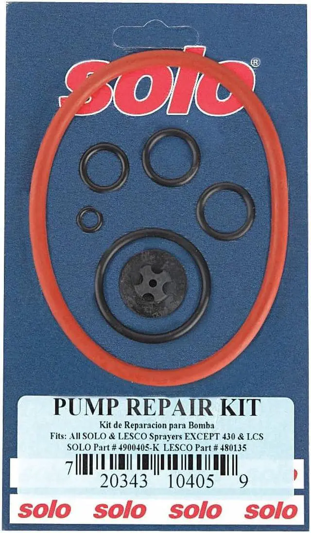 Alt view image 3 of 6 - SOLO 4900405K Piston Pump Repair Kit