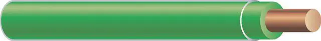 Main image of SOUTHWIRE 26981106 TFFN Building Wire, Copper, 18 AWG, 1C, Green, Solid, 500 ft