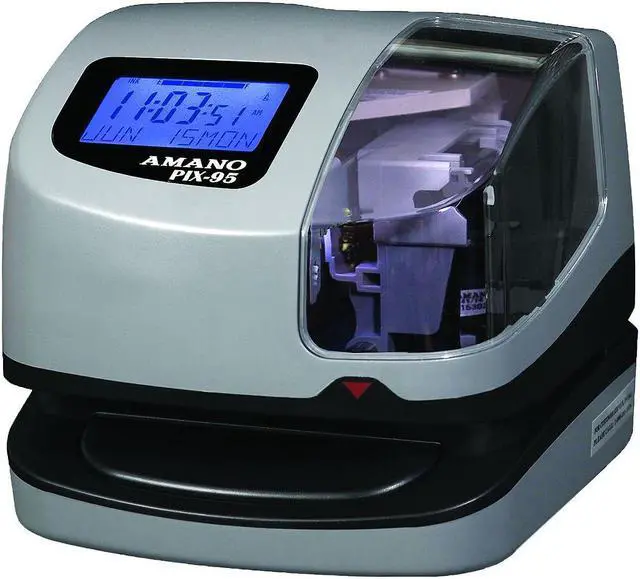 Main image of Amano Time Clock  Includes Clock, Manual, keys PIX-95/A421