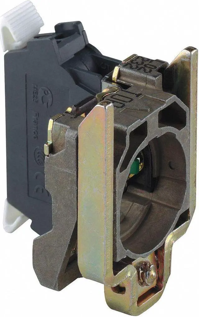 Alt view image 2 of 2 - SCHNEIDER ELECTRIC ZB4BZ1015 Harmony XB4, Body Contact, 1 NO, Metal, Fixing