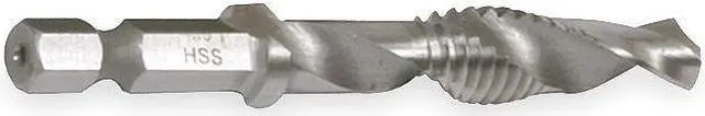 Main image of GREENLEE DTAP5/16-18 Drill/Tap/Countersink Bit,5/16-18x3 1/4