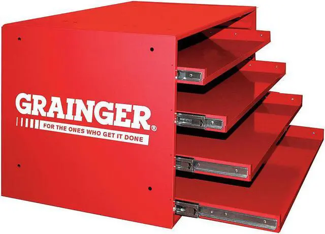 Alt view image 2 of 2 - DURHAM MFG 303B-15.75-17-S1157 Heavy Duty Bearing Rack, Steel, 20 in. W