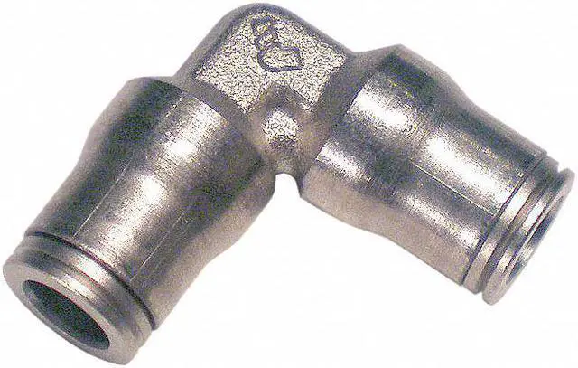 Alt view image 2 of 3 - LEGRIS 3602 12 00 Nickel Plated Brass Union Elbow, 90 Degrees, 15/32 in Tube