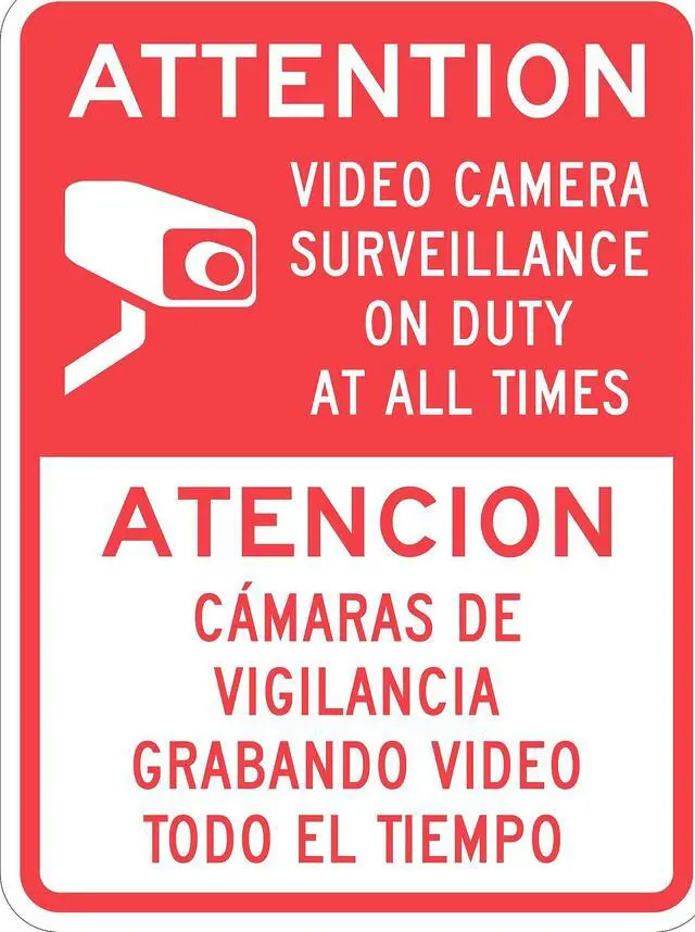 Alt view image 2 of 2 - LYLE T1-1078-HI_18x24 Property Sign, 24 in H, 18 in W, Aluminum, Vertical