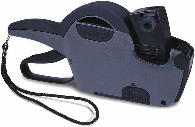 Main image of GARVEY 90941 Pricing Labeler,2-Line,7 Char,Blk