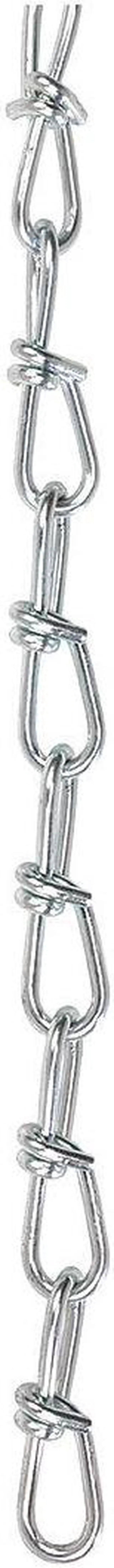 Main image of PEERLESS CHAIN 7013032 Chain,Twin Loop,Twist,100 ft.,305 lb.