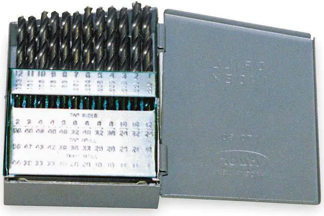 Alt view image 2 of 2 - CLE-LINE C21123 60PC 118 Deg General Purpose Jobber Length Drill Set Cle-Line