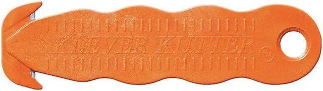 Alt view image 2 of 4 - KLEVER KUTTER KCJ-1G Safety Cutter, Fixed Blade, Safety Recessed, Boxes; Film;