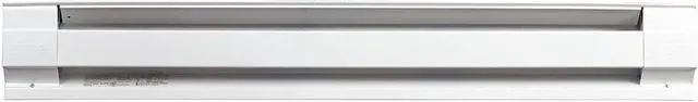 Alt view image 3 of 10 - CADET 3F750W 36" Electric Baseboard Heater, White, 563/750W, 208/240V