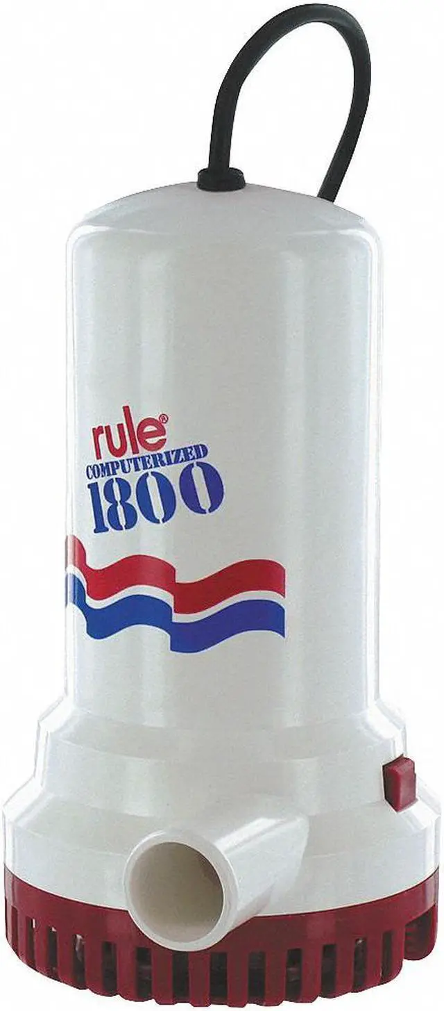 Alt view image 3 of 5 - RULE 1800 GPH NON-AUTOMATIC 110V PUMP A53D