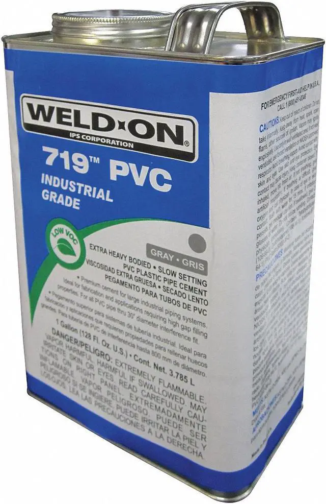 Main image of WELD-ON 13980 PVC Gray Extra Heavy Bodied Gallon