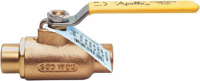 Main image of APOLLO VALVES 70LF-205-01 1" Sweat Bronze Ball Valve Inline