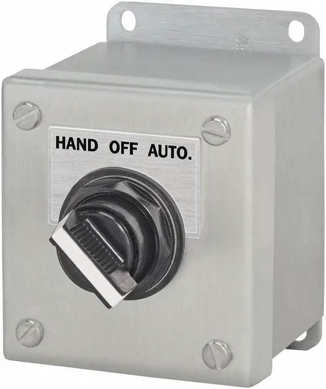 Alt view image 2 of 2 - SIEMENS 52C156S Selctr Swtch Cntrl Station,Hand/Off/Auto