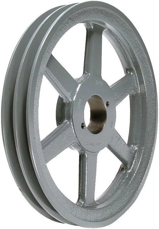 Alt view image 2 of 3 - ZORO SELECT 2BK100 1/2 in to 1-1/2 in Quick Detachable Bushed Bore 2 Groove