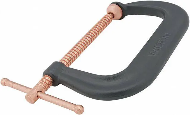 Alt view image 2 of 3 - C-Clamp, 2-1/8 in, 2-3/8 in D, 3500 lb