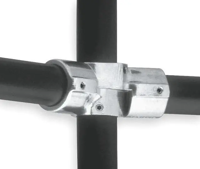 Main image of HOLLAENDER 30C-8 Structural Pipe Fitting, Adjustable Cross Tee, Aluminum, 1.5