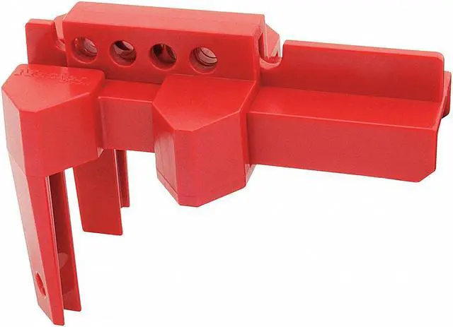 Alt view image 2 of 5 - MASTER LOCK S3081 Adjustable Ball Valve Lockout, Clamp On, For Quarter Turn