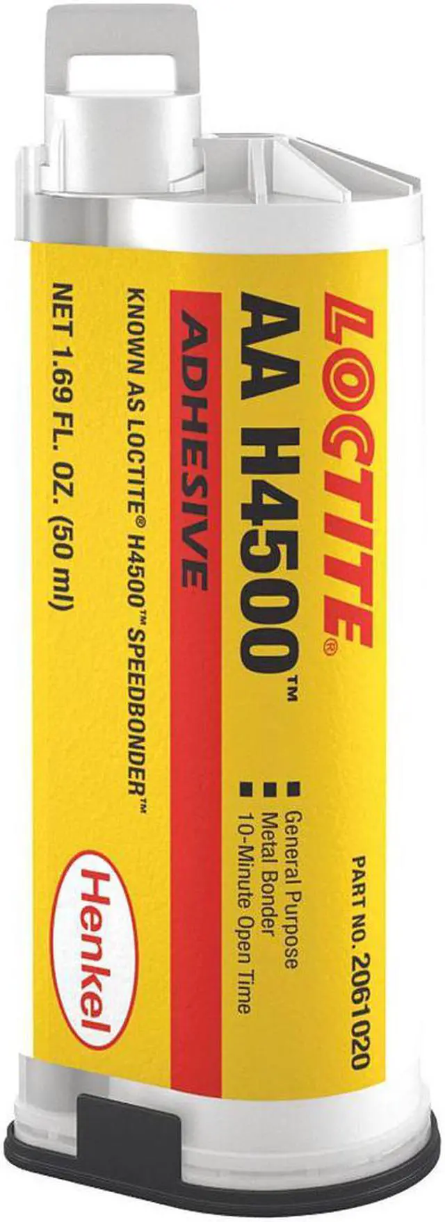 Main image of LOCTITE 2061020 Glue, AA H4500 Series, White, 2 oz, Tube, 10:01 Mix Ratio, 15