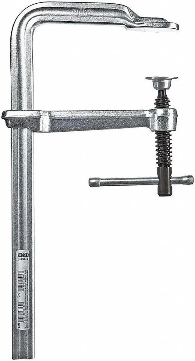 Alt view image 2 of 4 - BESSEY GS30K 12 in Bar Clamp Steel Handle and 5 1/2 in Throat Depth