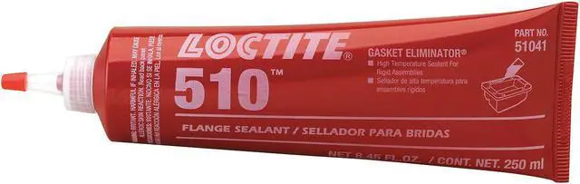 Alt view image 2 of 3 - LOCTITE 234225 Anaerobic Anaerobic Gasket Maker, 250 mL, Pink, Temp Range -65