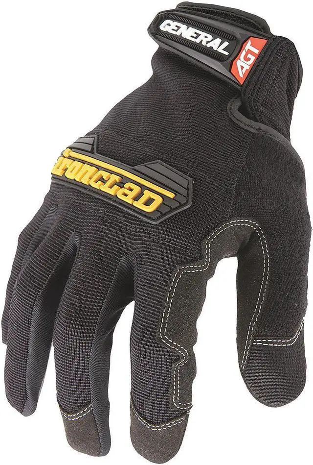 Alt view image 3 of 5 - IRONCLAD GUG2-04-L Large Black Mechanics Gloves, EN 388 Rating: 2132