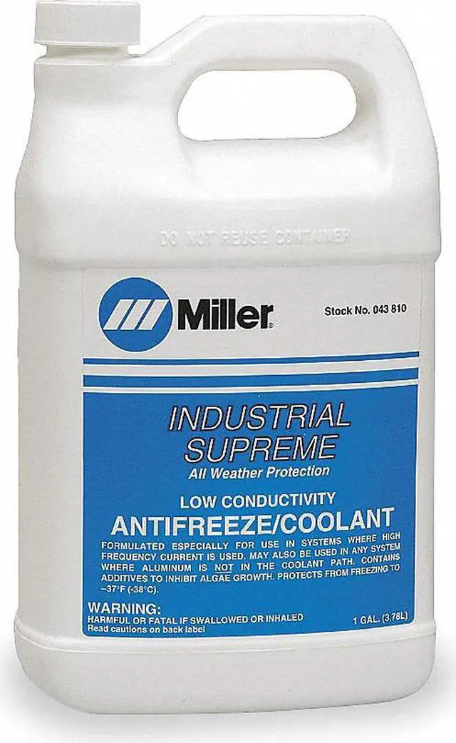 Alt view image 2 of 3 - MILLER ELECTRIC 043810 Coolant,1 gal,Can