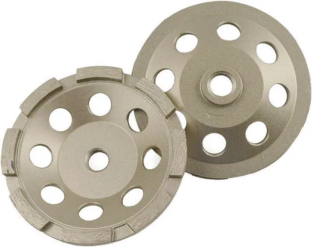 Main image of DIAMOND VANTAGE 45HDDSX1 Grinding Wheel, Cup, No. Seg. 8, 4-1/2 in